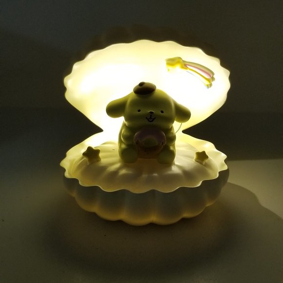 Sanrio Popom Shell with rainbow, stars and cloud Led Night Light /Cake topper - Picture 2 of 16